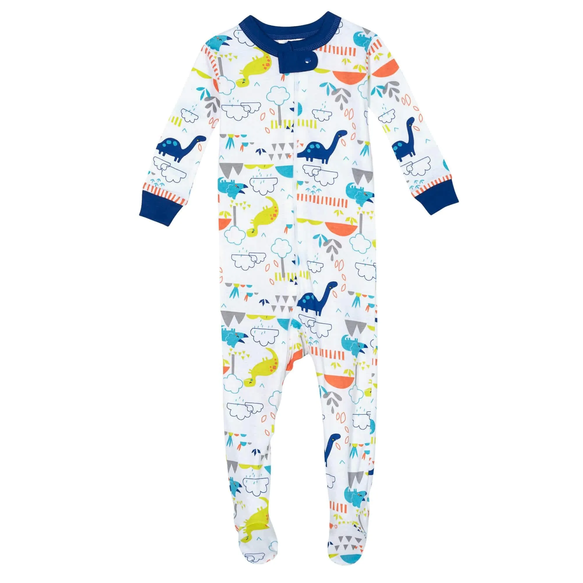 2-Pack Baby Boys' "Zzzzz" & Dino Organic Sleep 'n Play