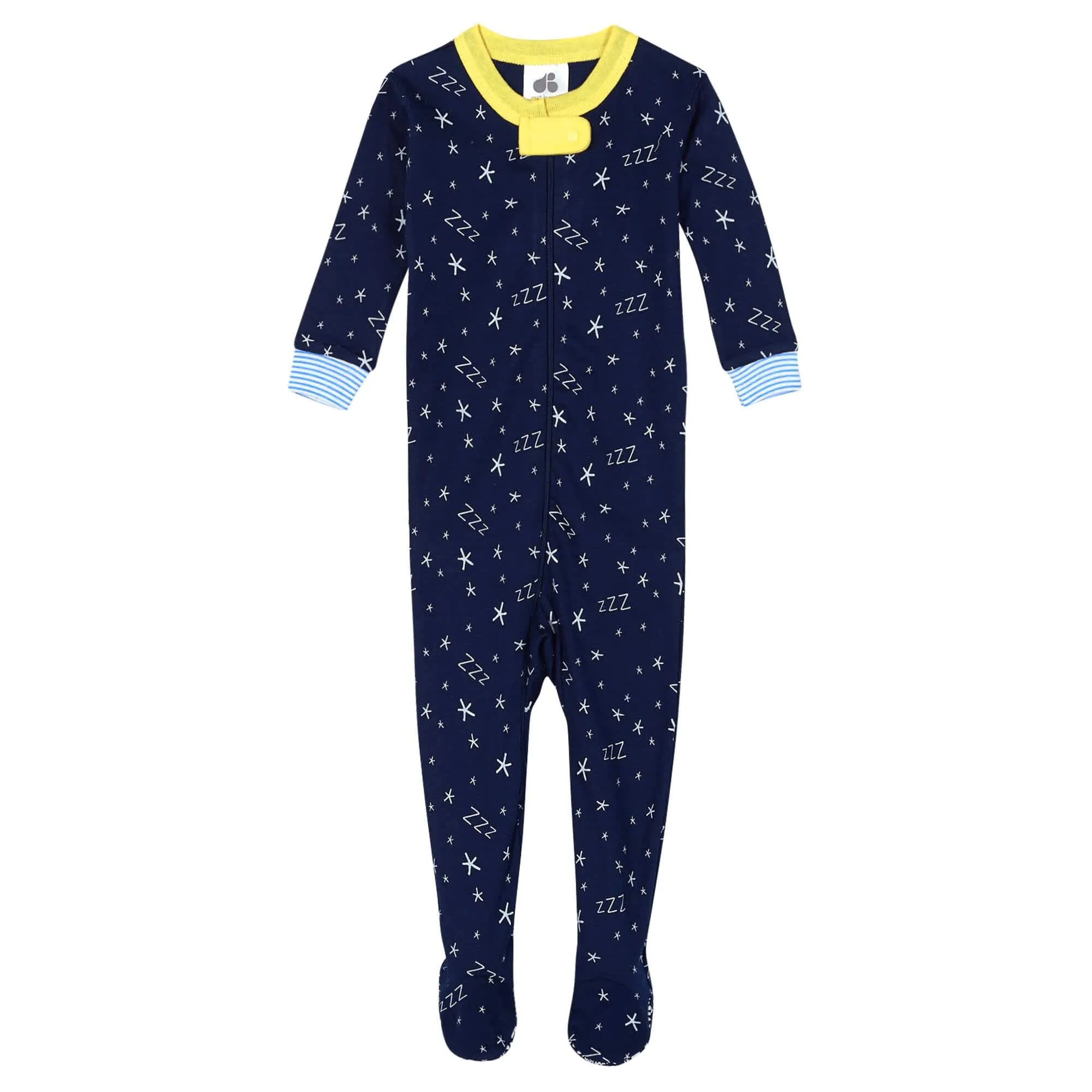 2-Pack Baby Boys' "Zzzzz" & Dino Organic Sleep 'n Play