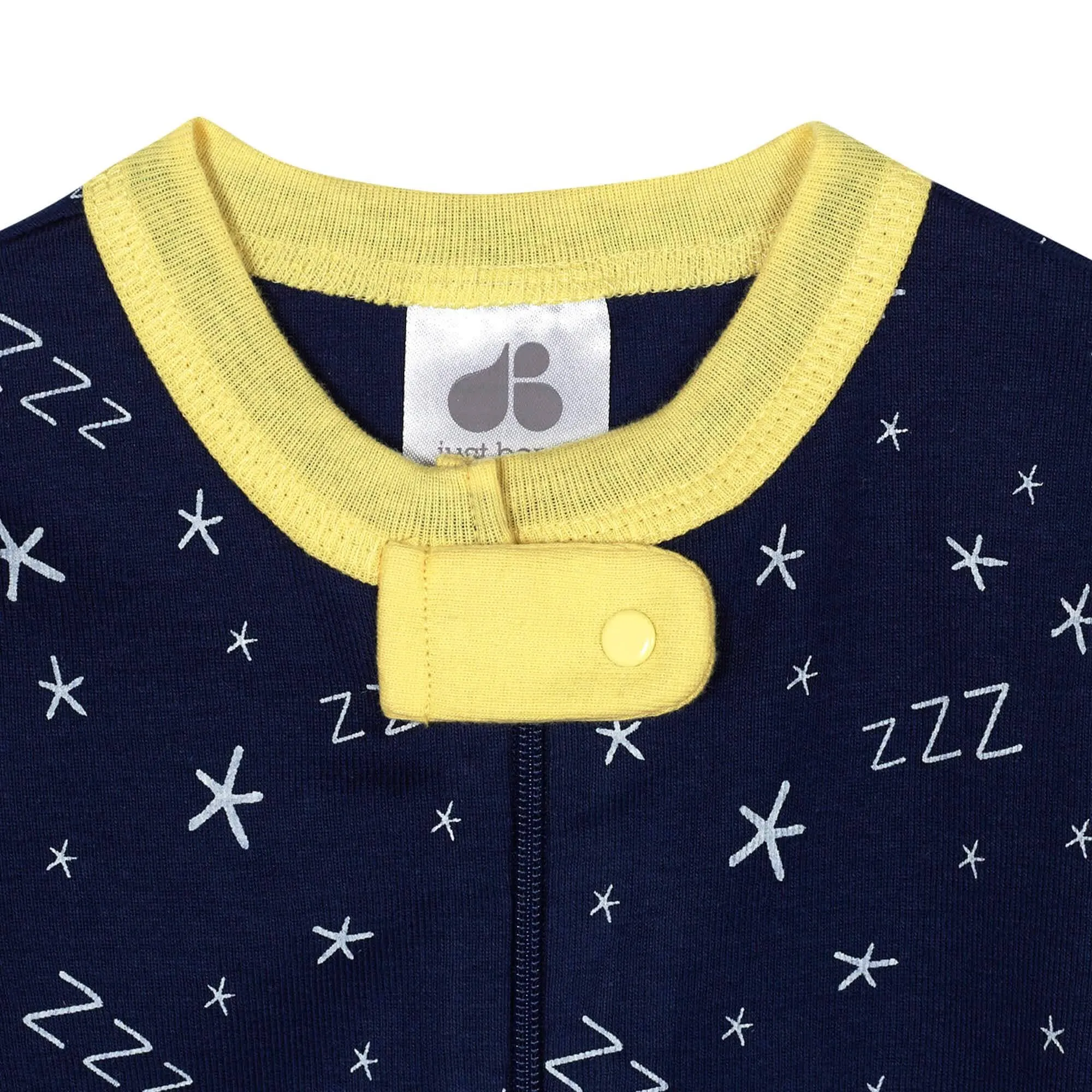 2-Pack Baby Boys' "Zzzzz" & Dino Organic Sleep 'n Play