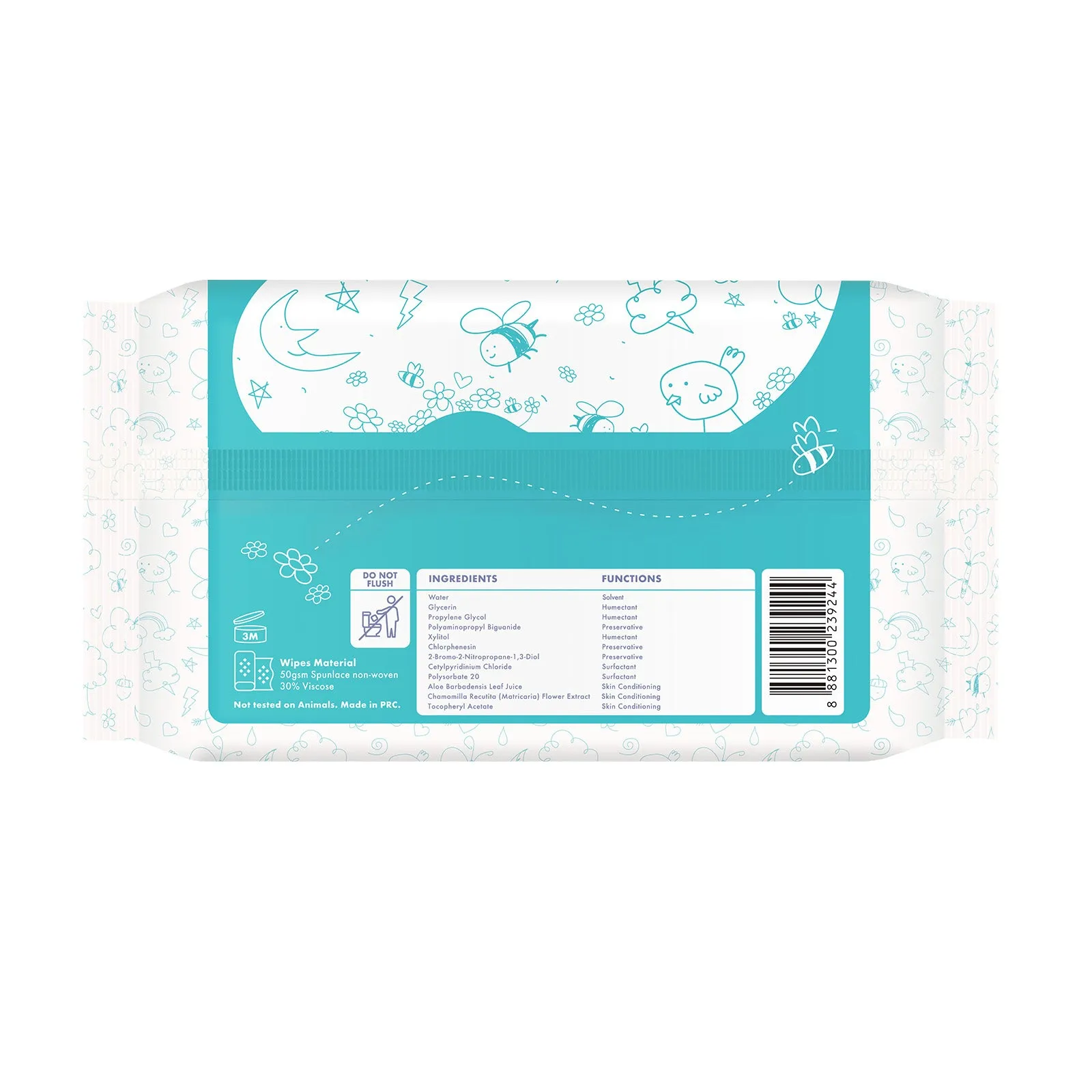 Baby Wet Wipes 80s (Bundle of 3)