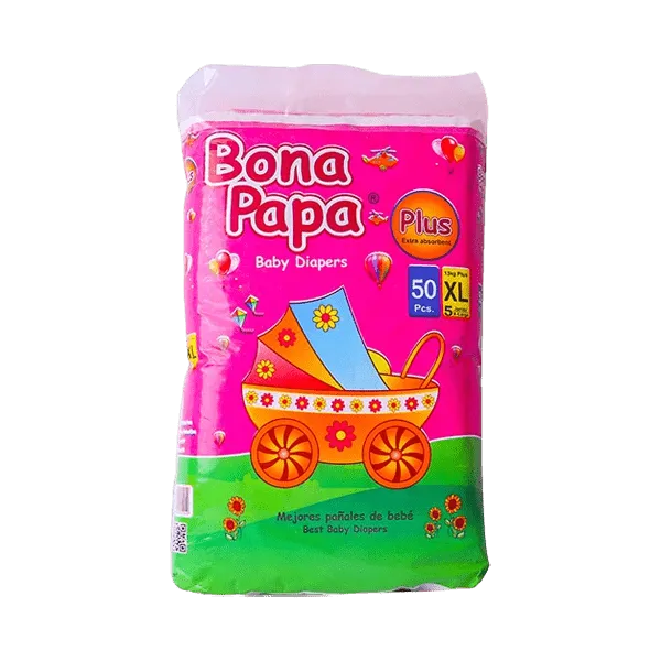BONA PAPA BABY DIAPERS XL JUNIOR 11-25 KG 50PCS