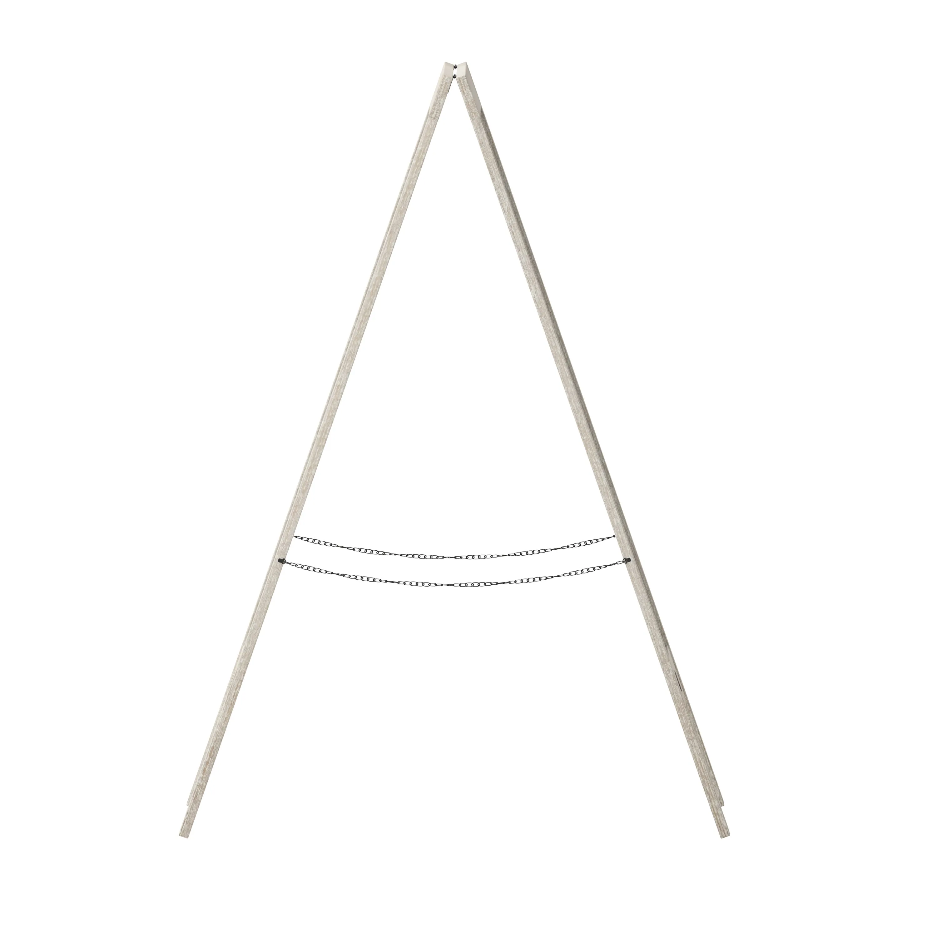 Canterbury Wooden Indoor/Outdoor A-Frame Magnetic Chalkboard Sign Set with 8 Chalk Markers, 10 Stencils, Eraser, and 2 Magnets
