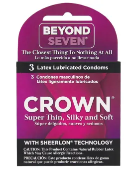 Crown Lubricated Condoms