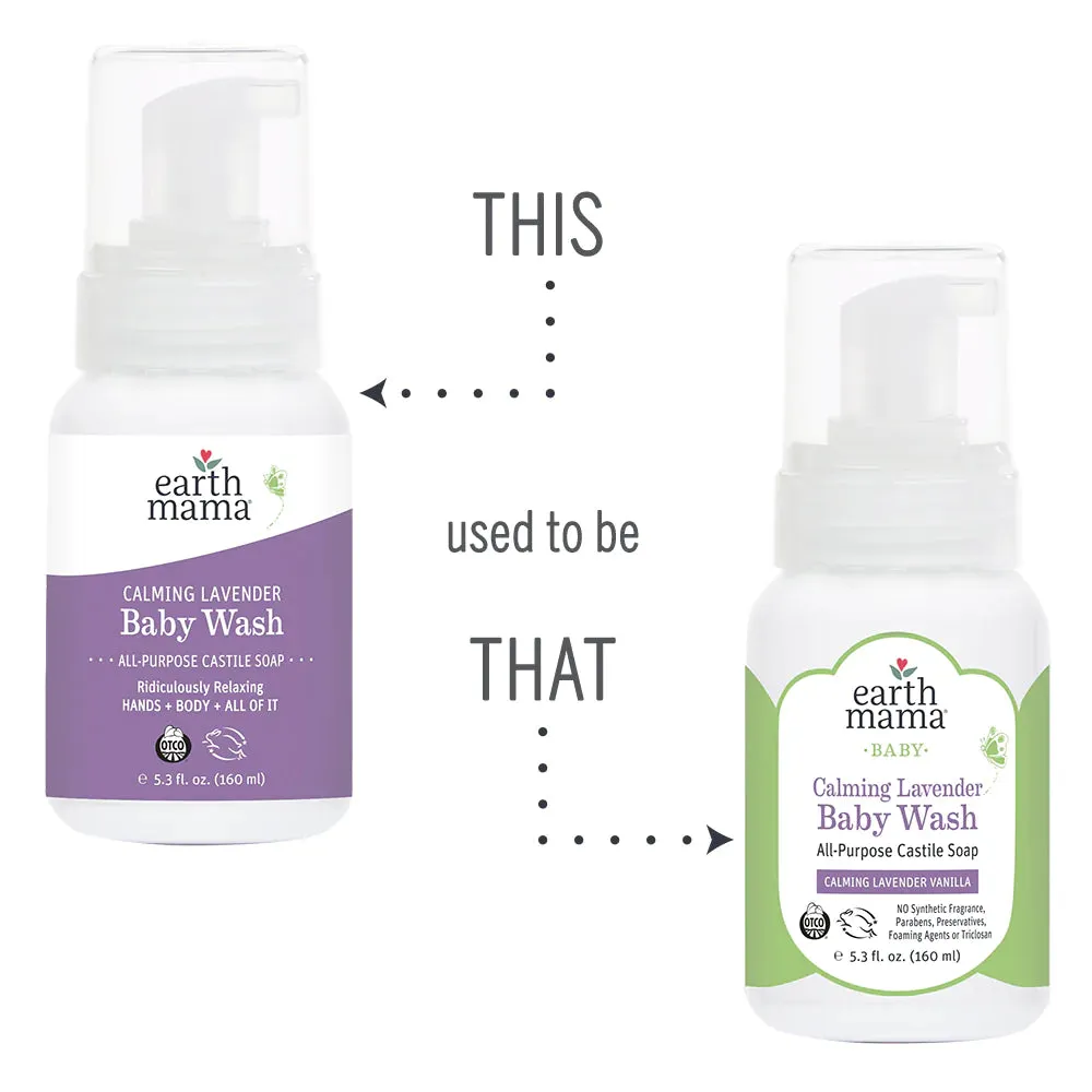 Earth Mama Calming Lavender Baby Wash