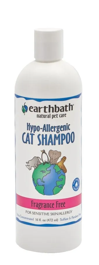 Earthbath Hypo-Allergenic Cat Shampoo 472mL
