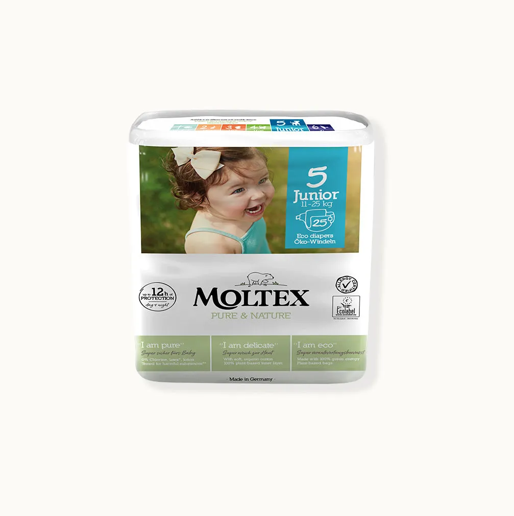 Jr Nappies 11-16kg 5 Packs