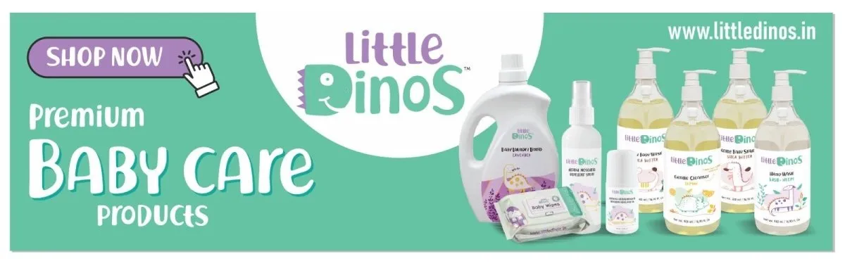Little Dinos 99% water based baby wipes