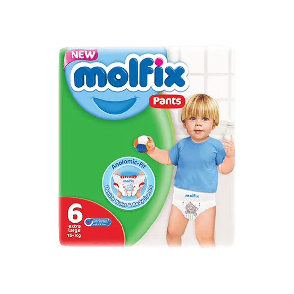 MOLFIX DIAPERS EXTRA LARGE 6 - 22PCS