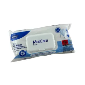 Molicare Skin 3 in 1 Wet Wipes Pk 50