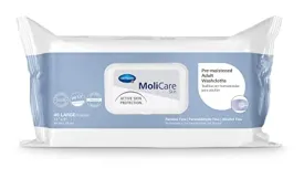 MoliCare Skin Pre-Moistened Adult Washcloth 9" x 13"