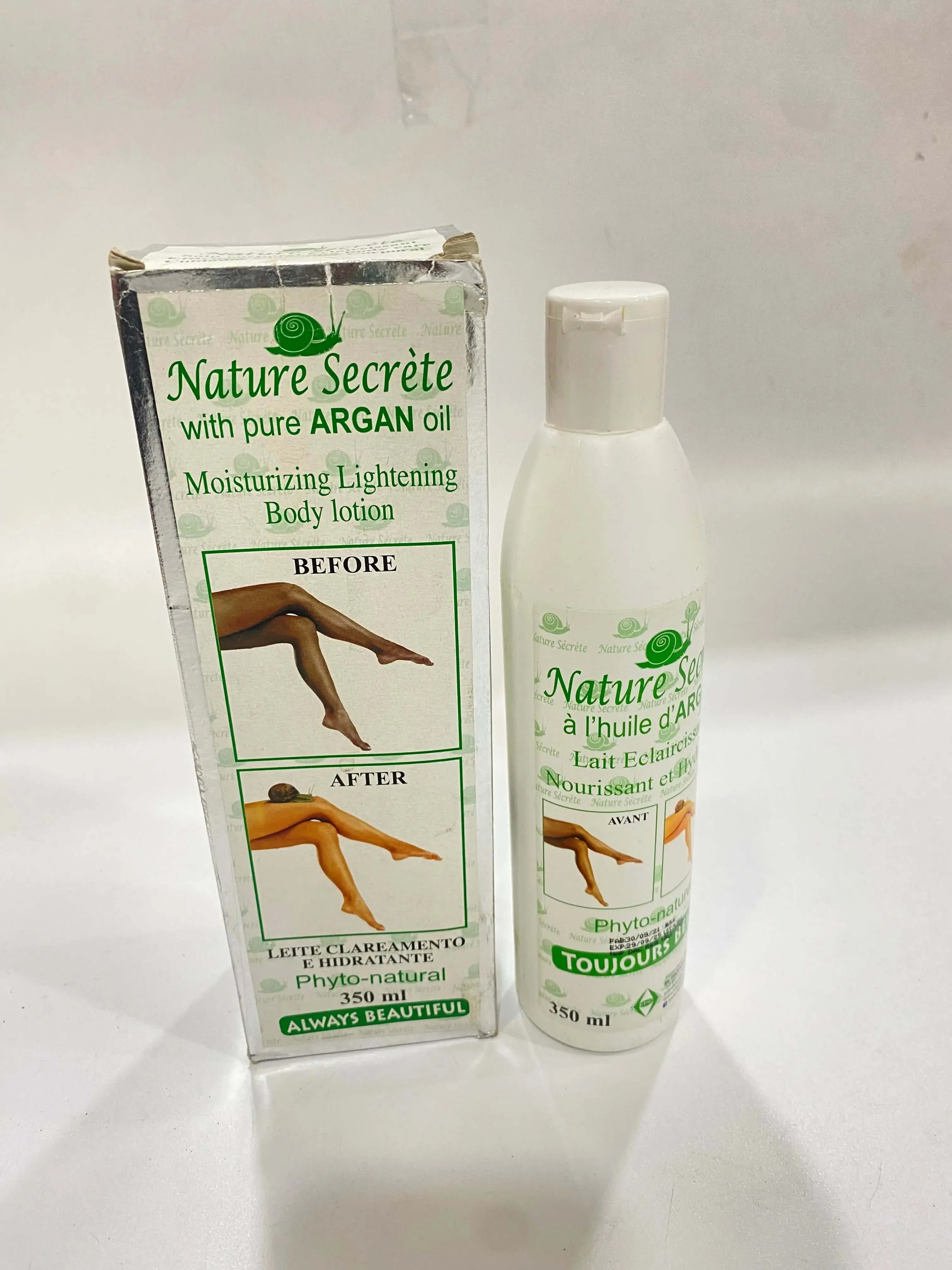 Nature Secrete Lotion with Argan Oil