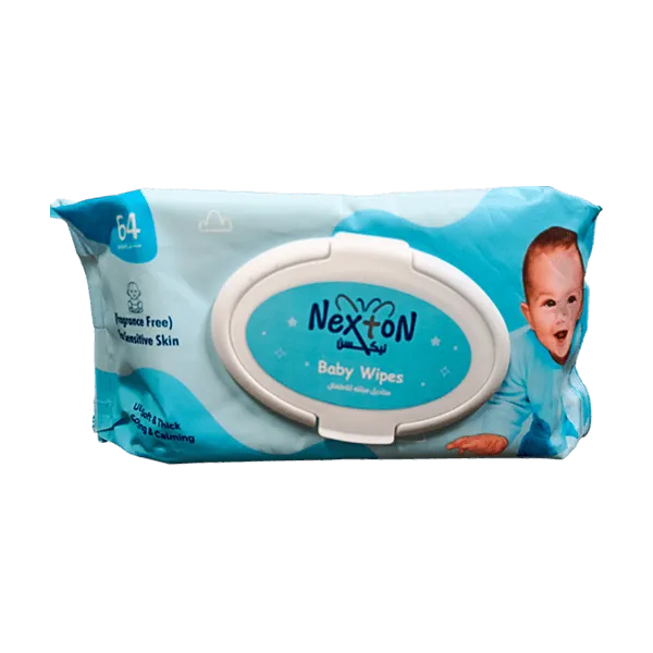Nexton Baby Wipes Fragrance Free 64PCS