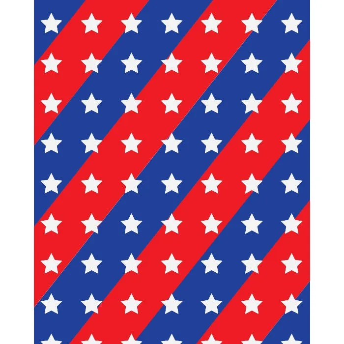 Stars & Stripes Printed Backdrop